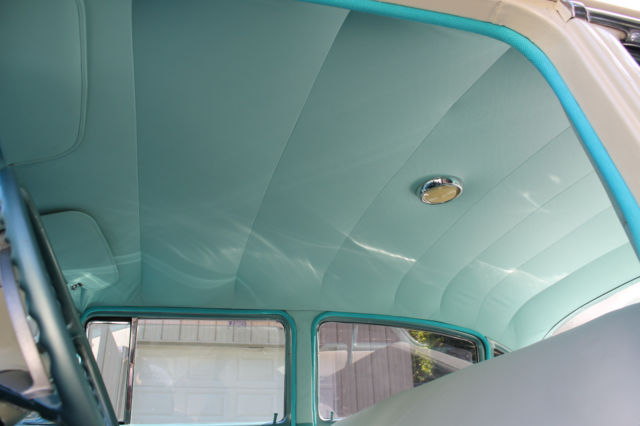 1955 Teal Chevrolet Bel Air/150/210 4 Door