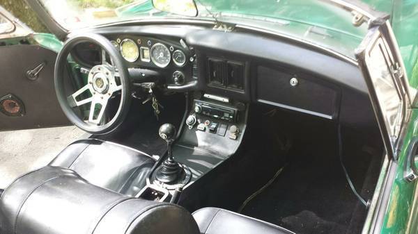 1976 Green MG MGB Convertible