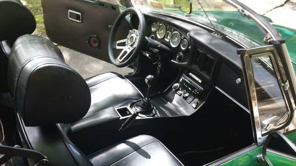 1976 Green MG MGB Convertible