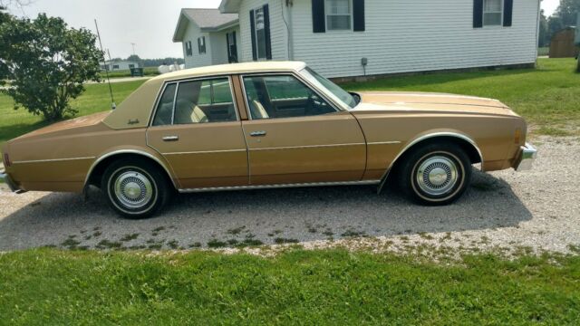 1977 Tan Chevrolet Impala Sedan