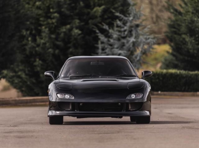1992 Black Mazda RX-7 Coupe