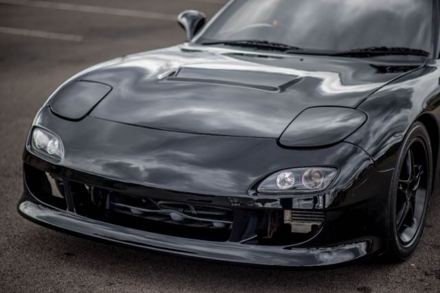 1992 Black Mazda RX-7 Coupe