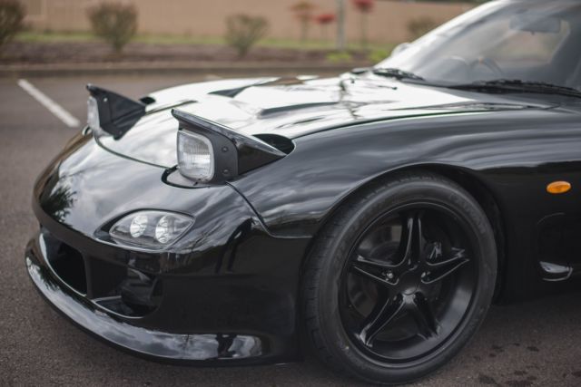 1992 Black Mazda RX-7 Coupe