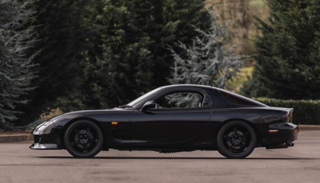 1992 Black Mazda RX-7 Coupe
