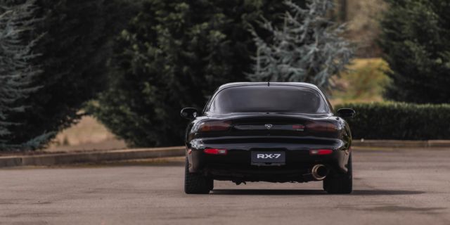 1992 Black Mazda RX-7 Coupe