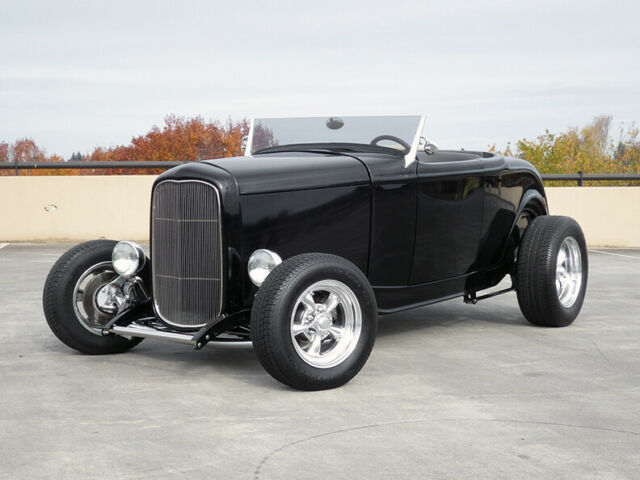 1932 Jet Black Ford Highboy Roadster