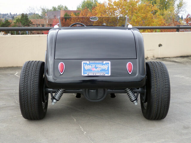 1932 Jet Black Ford Highboy Roadster