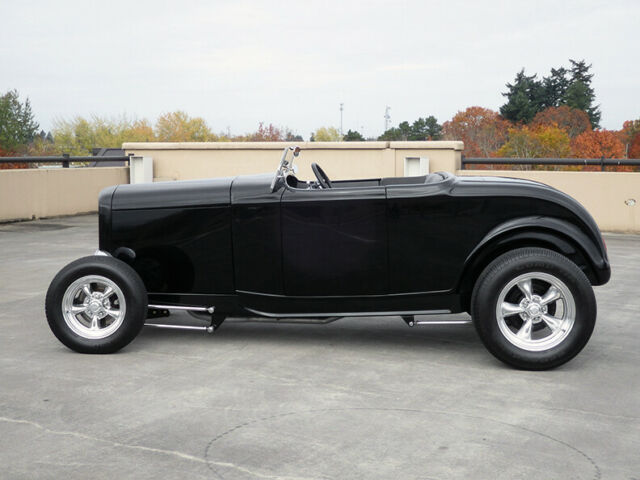1932 Jet Black Ford Highboy Roadster