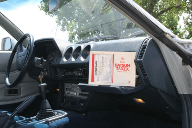 1981 Silver Nissan 280ZX