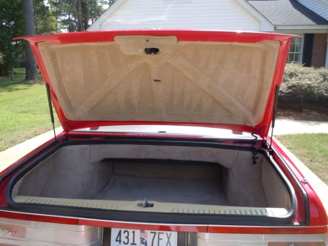 1993 Red Cadillac Allante Convertible