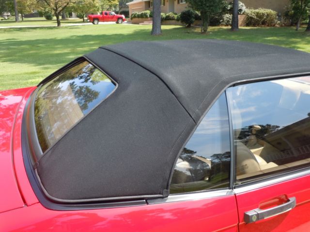 1993 Red Cadillac Allante Convertible