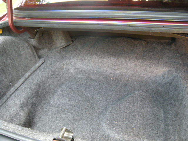 1988 Red Ford Thunderbird Coupe