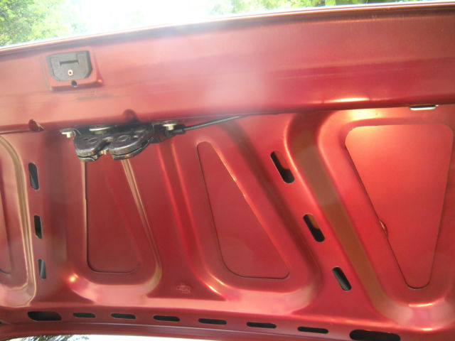 1988 Red Ford Thunderbird Coupe