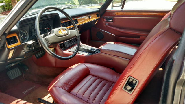 1985 Dark Grey Jaguar XJS Coupe