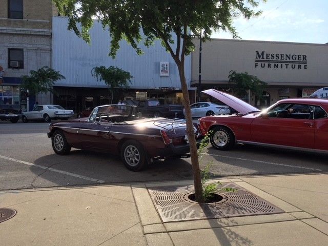 1979 Red MG MGB Convertible