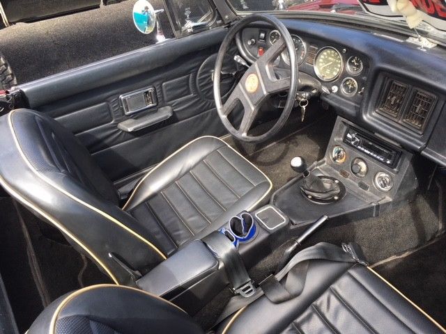 1979 Red MG MGB Convertible