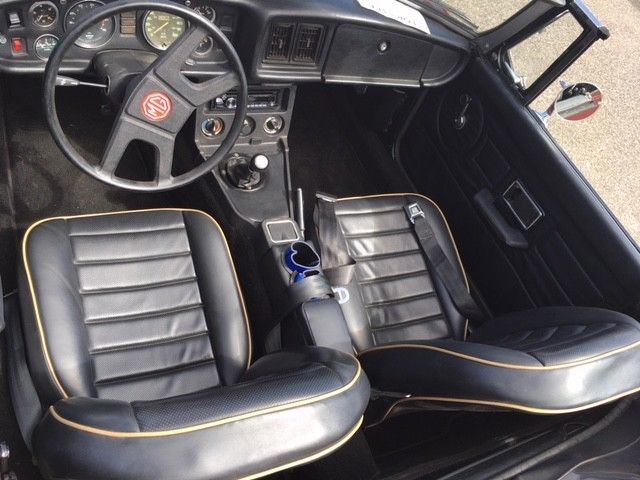 1979 Red MG MGB Convertible