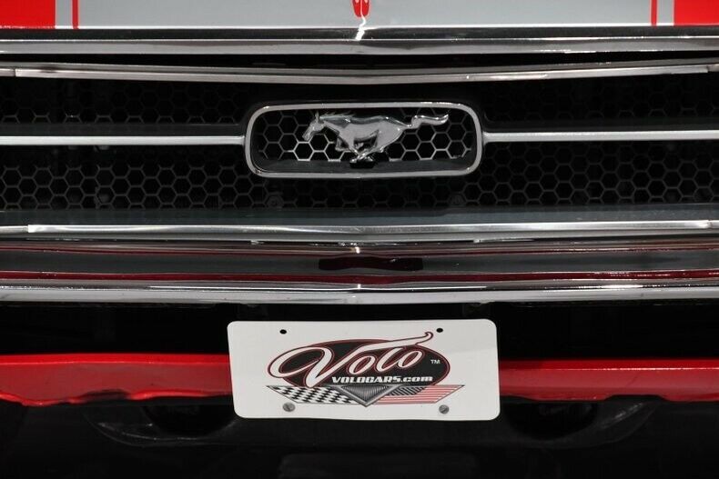 1971 Red Ford Mustang Convertible