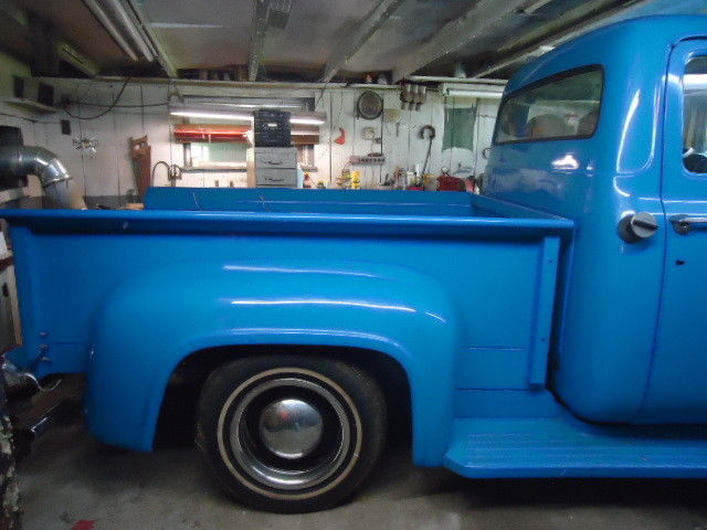 1956 Blue Ford F-100 Standard Cab Pickup