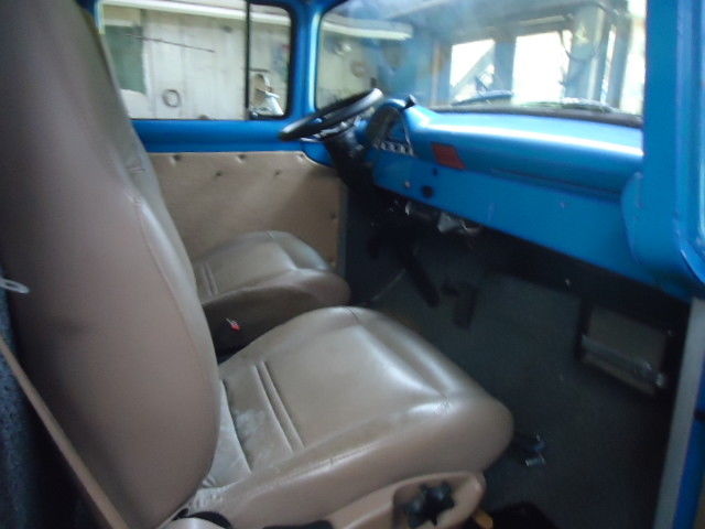 1956 Blue Ford F-100 Standard Cab Pickup
