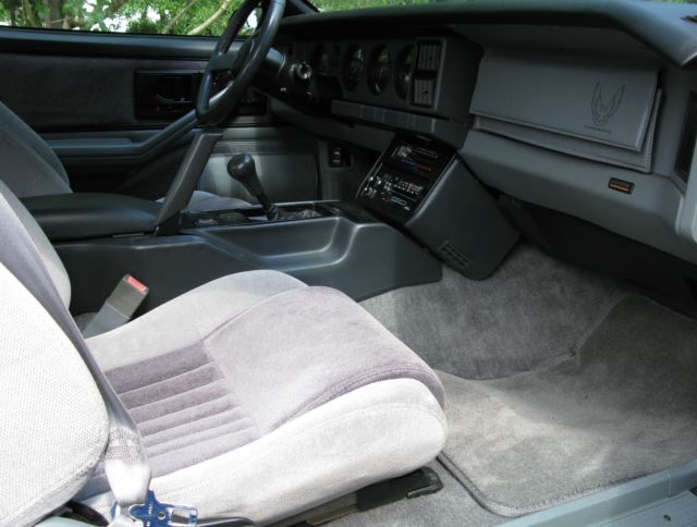 1985 Black Pontiac Firebird Coupe