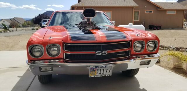 1970 Orange Chevrolet Chevelle