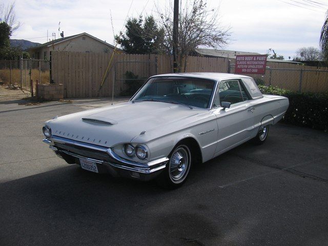 1964 Pearl white Ford Thunderbird Coupe