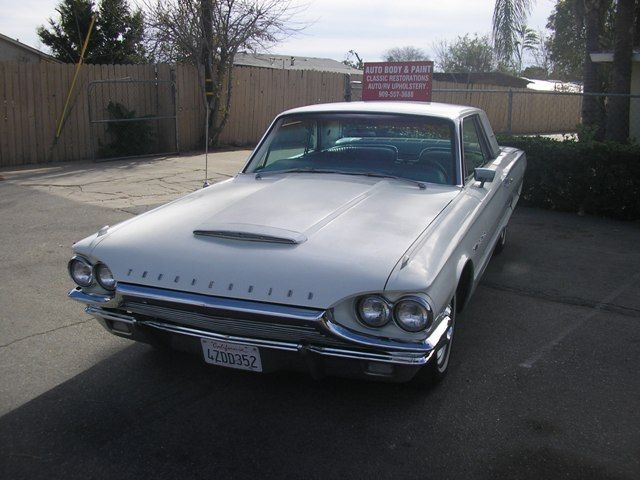 1964 Pearl white Ford Thunderbird Coupe