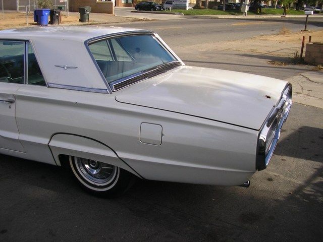 1964 Pearl white Ford Thunderbird Coupe