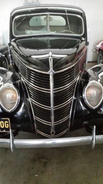 1938 Black Ford 85 Coupe Coupe