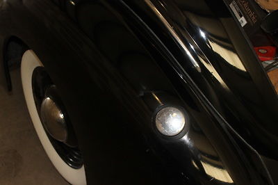 1938 Black Ford 85 Coupe Coupe
