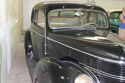 1938 Black Ford 85 Coupe Coupe