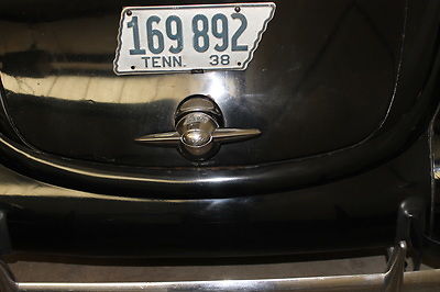 1938 Black Ford 85 Coupe Coupe