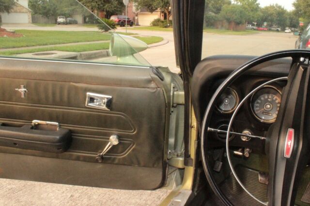 1969 Green Ford Mustang Coupe