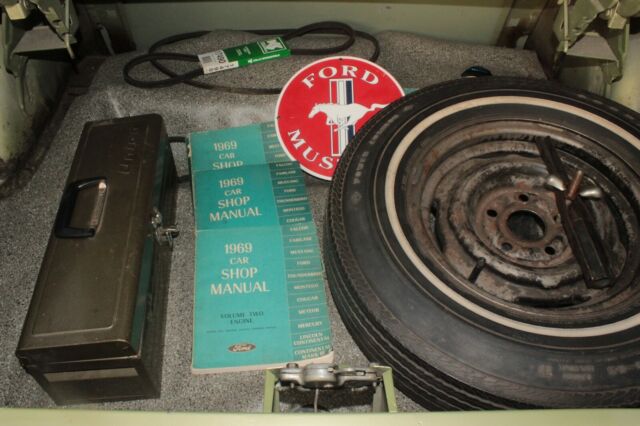 1969 Green Ford Mustang Coupe