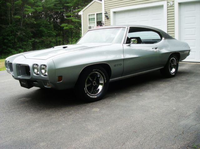 1970 Silver/Black Pontiac GTO Coupe