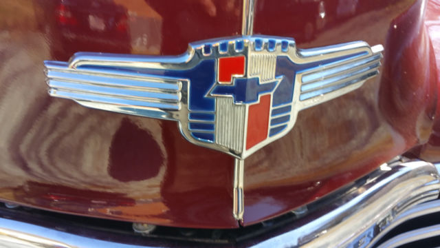 1942 Martial Maroon Chevrolet Fleetline Coupe