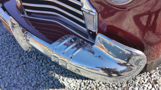 1942 Martial Maroon Chevrolet Fleetline Coupe