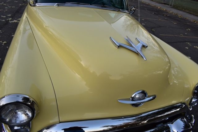 1953 Yellow Oldsmobile Eighty-Eight Sedan