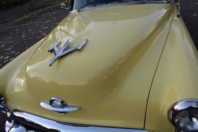 1953 Yellow Oldsmobile Eighty-Eight Sedan