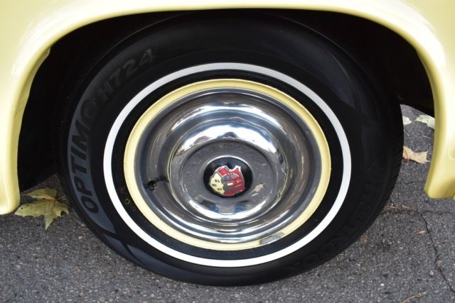 1953 Yellow Oldsmobile Eighty-Eight Sedan