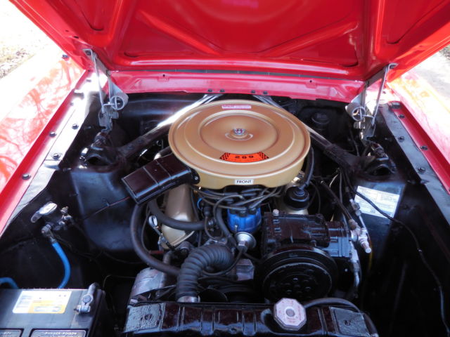 1965 Red Ford Mustang U/K
