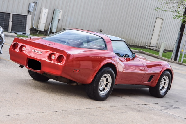 1982 Red Chevrolet Corvette Coupe