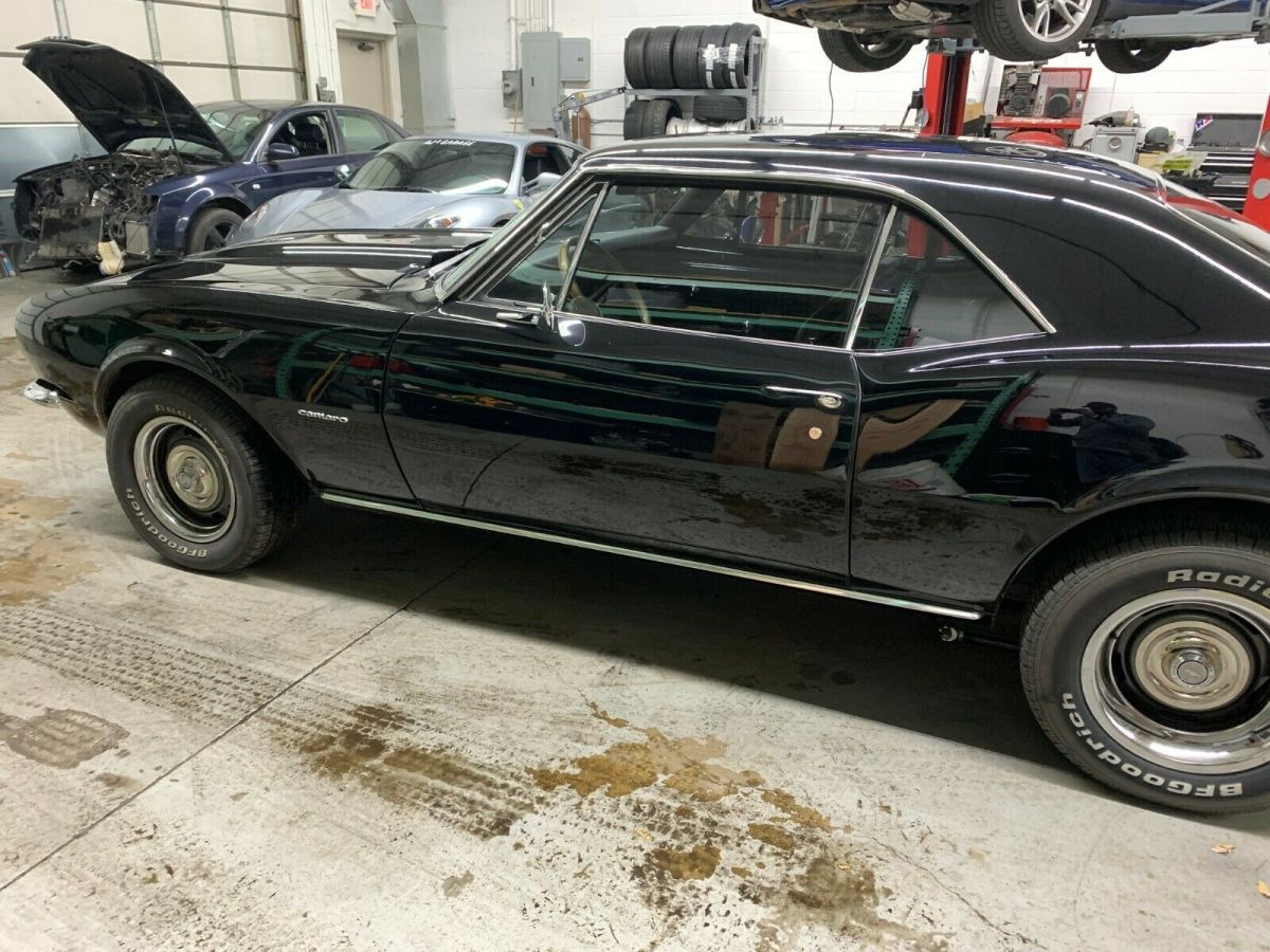 1967 Black Chevrolet Camaro Coupe