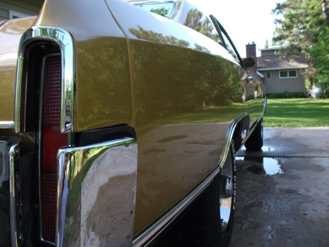 1970 Camaro Gold Chevrolet Monte Carlo Coupe