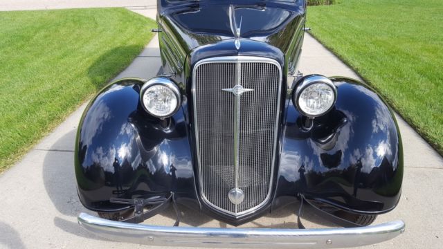 1935 Black Chevrolet Master Sedan