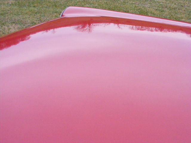 1963 Red Ford Galaxie Convertible