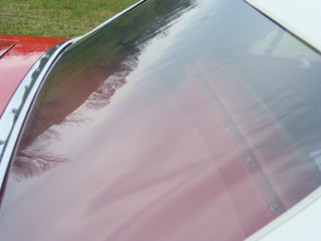 1963 Red Ford Galaxie Convertible