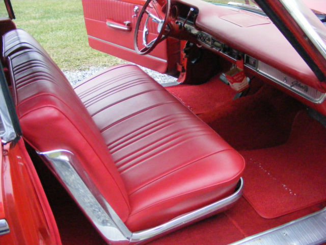 1963 Red Ford Galaxie Convertible