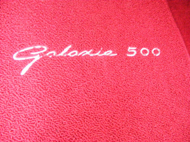 1963 Red Ford Galaxie Convertible